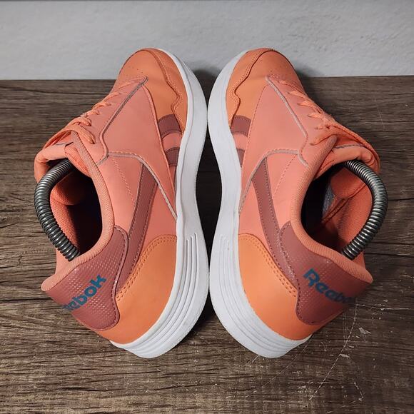 Reebok Royal Techque Women's Casual Lifestyle Shoes Sneakers Size 9.5 Coral - Picture 5 of 9